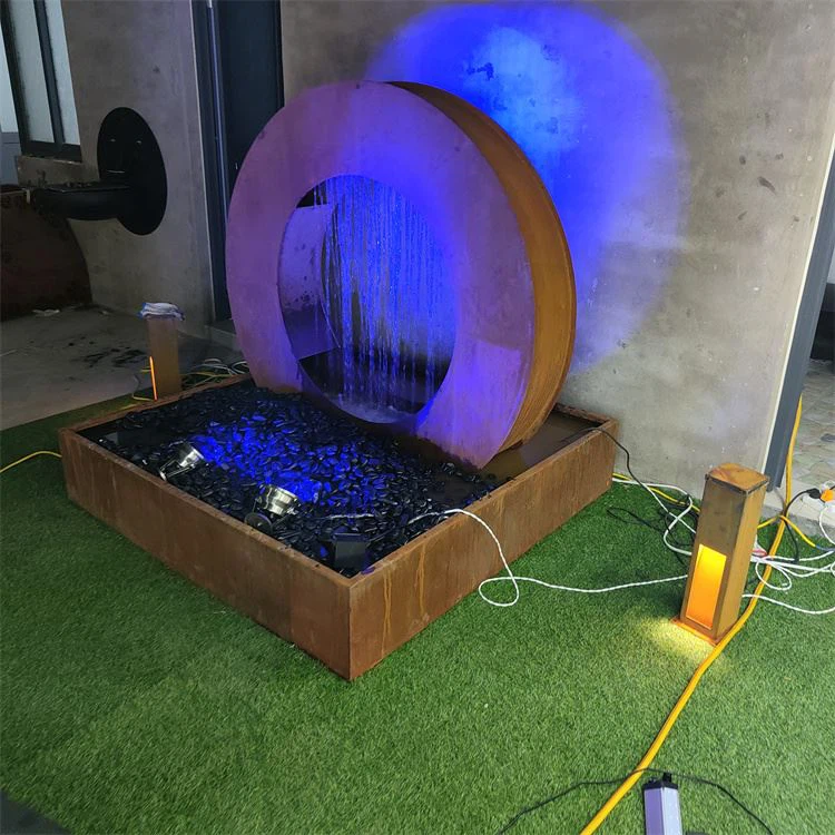 Corten Steel Water Features Corten Steel Water Features