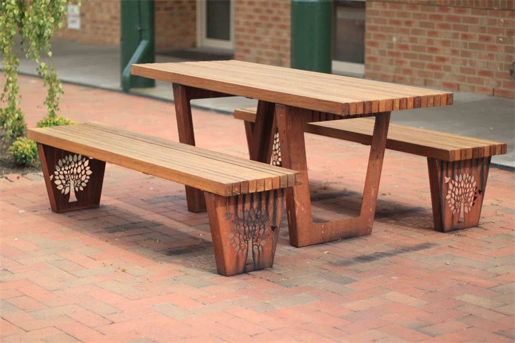 Outdoor corten bench 27 Outdoor corten bench 27