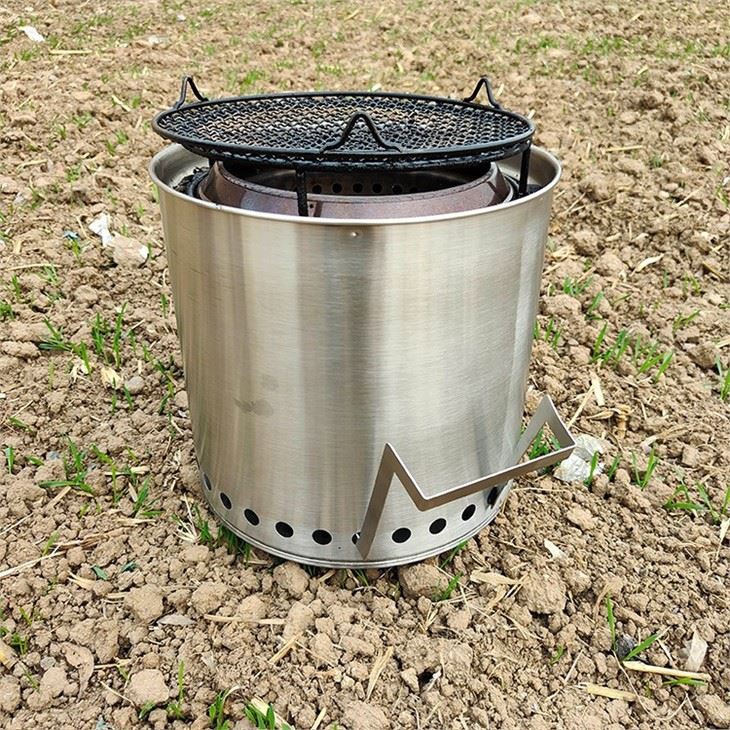 Stainless Steel Wood-burning Soso Stoves