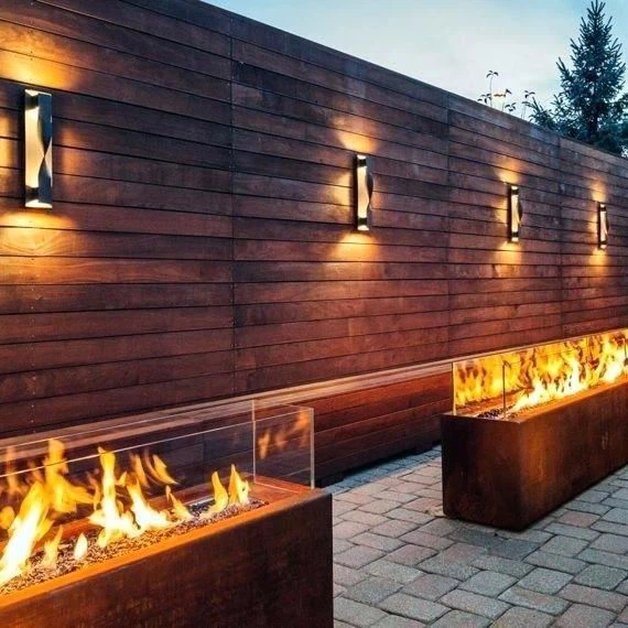 Zunanji Corten Steel Fire Jam