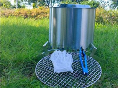 13-palčna korejska peč SOLO z žarom