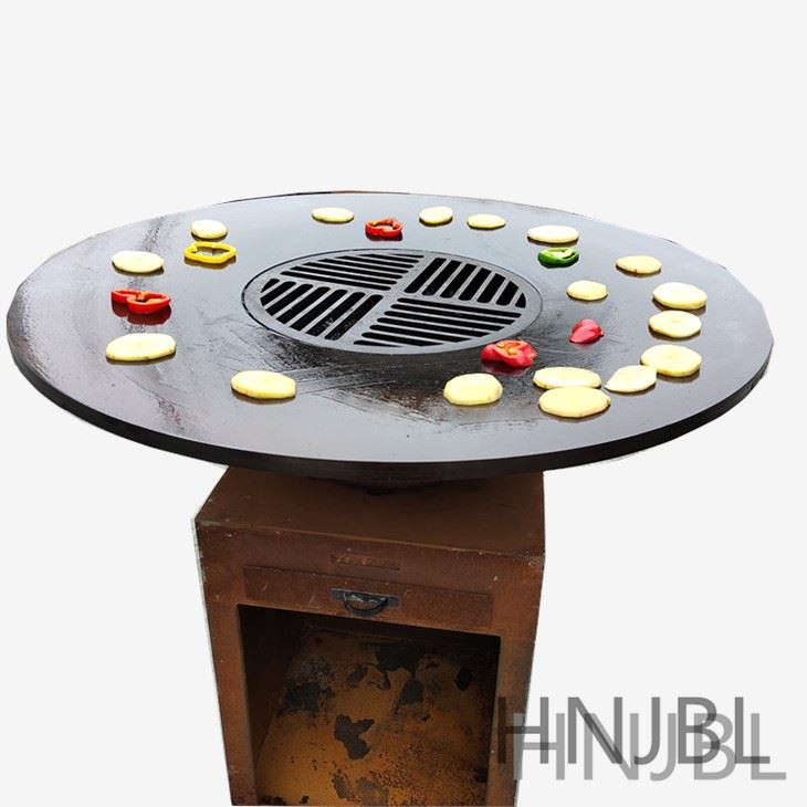 User-Friendly Wood BBQ Grill