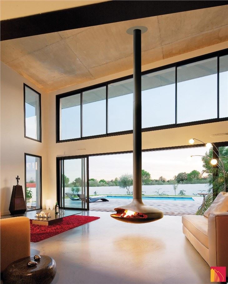 Bio Ethanol Hanging Fireplace