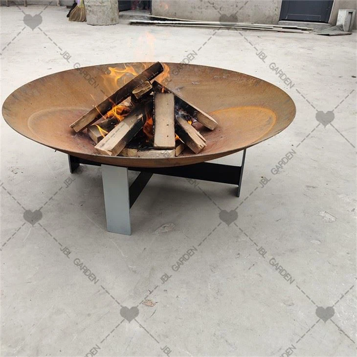 Corten Steel Fire Pit Piazza
