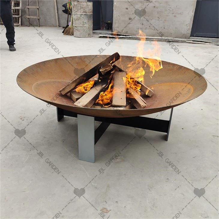 Corten Steel Fire Pit Piazza