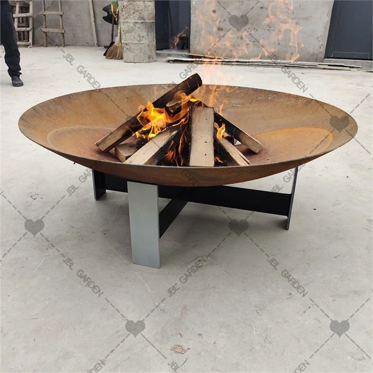 Corten Steel Fire Pit Piazza