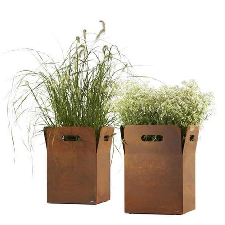Factory Custom Stainless Steel Flower Pot