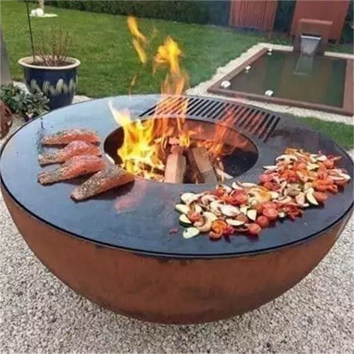 Garden Fire Pit And Bbq