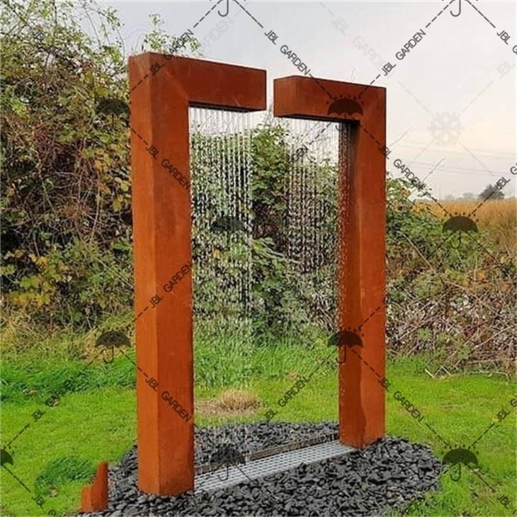 Metal Waterfall Fountain Large