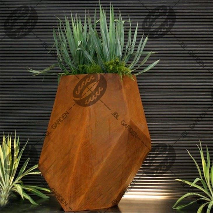 Metallic Series Span Planter