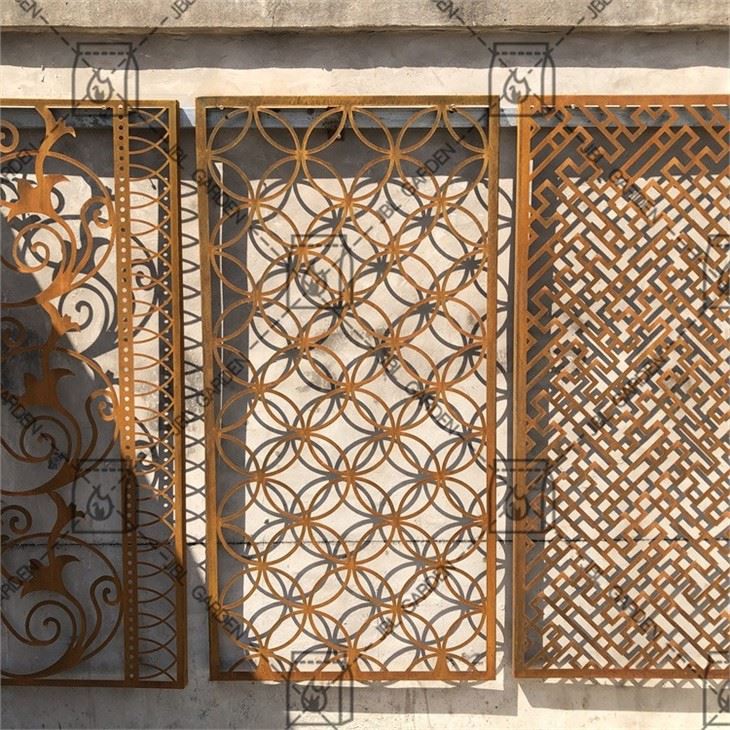 Morden Style Corten Steel Screens