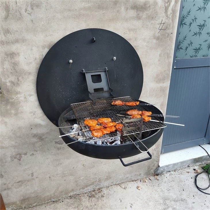 Retractable BBQ Grill Mounts
