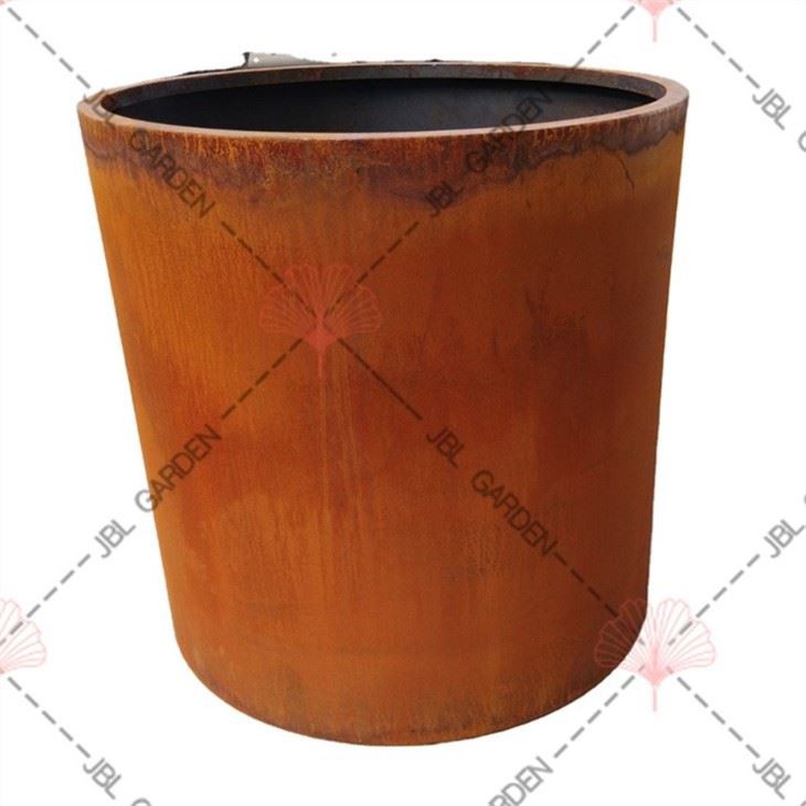 Small Metal Flower Pots