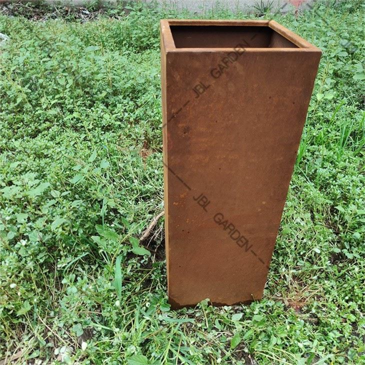 Small Metal Flower Pots