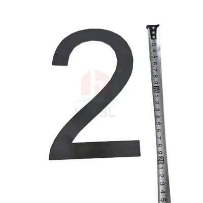 20cm Modern Metal House Številke