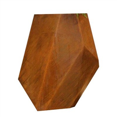 Corten Pot Polygon Cvetlični lonec