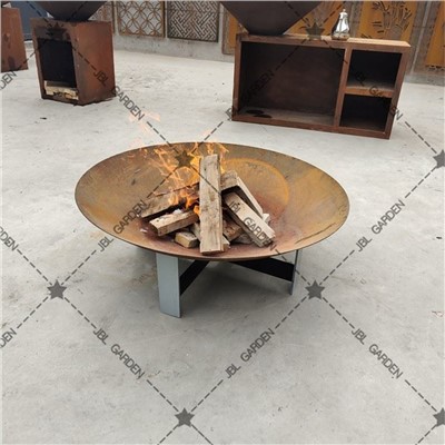 Corten Steel Fire Pit Chiaro