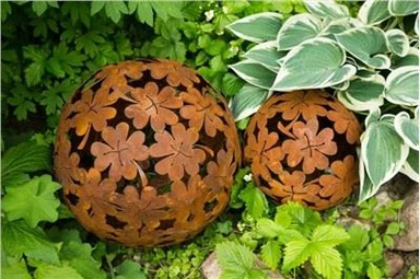 Oblikovanje po meri Velika kovinska žoga skulptura