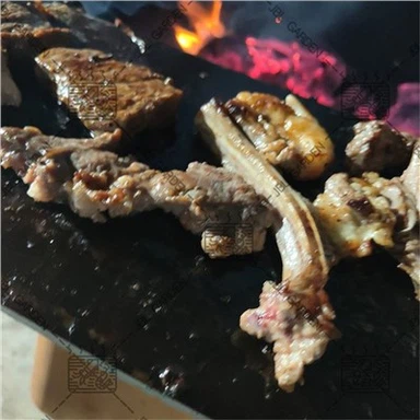 Peč na drva BBQ žari