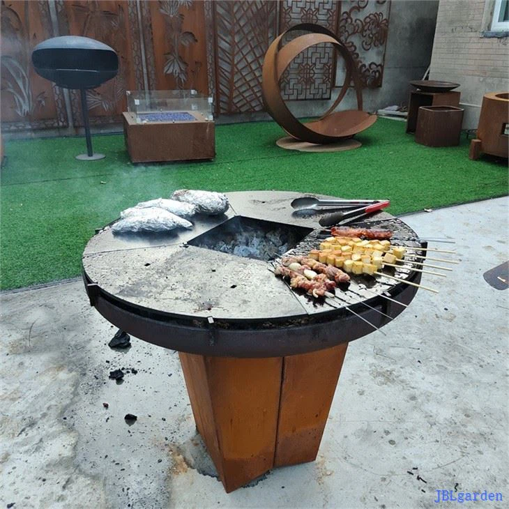 CORTEN Steel BBQ Grill