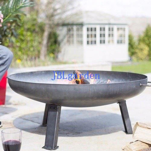 Wood Fuel Outdoor Camping Iron Fire Bowl