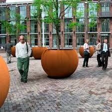 Corten Steel Planters Pots