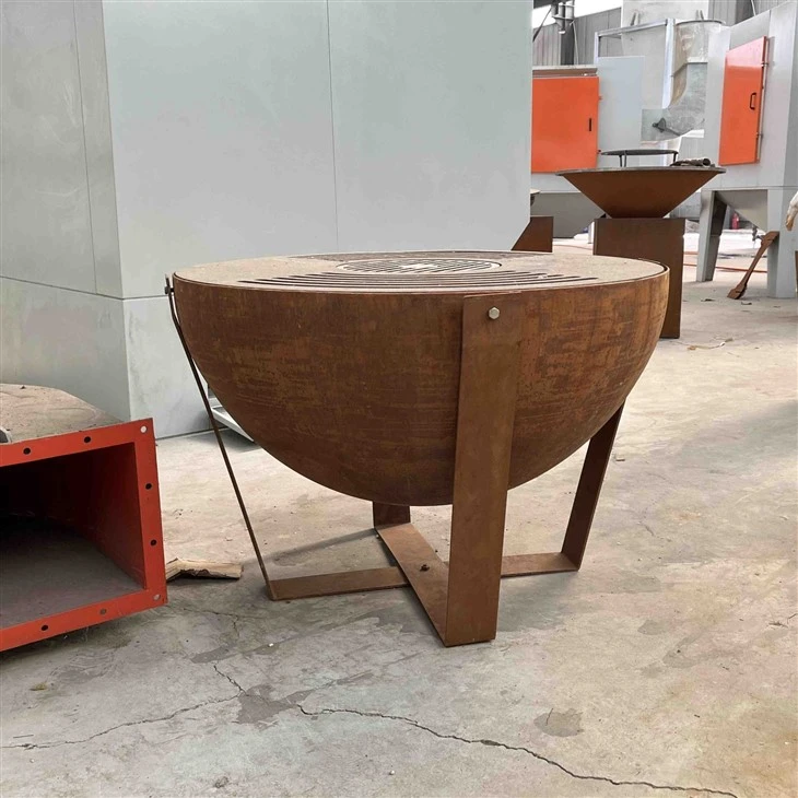 Corten Steel Table Grill