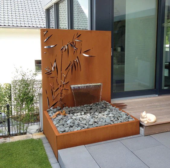 Vodna pokrajina Corten Steel