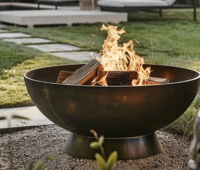 Round Bowl Fire Pit