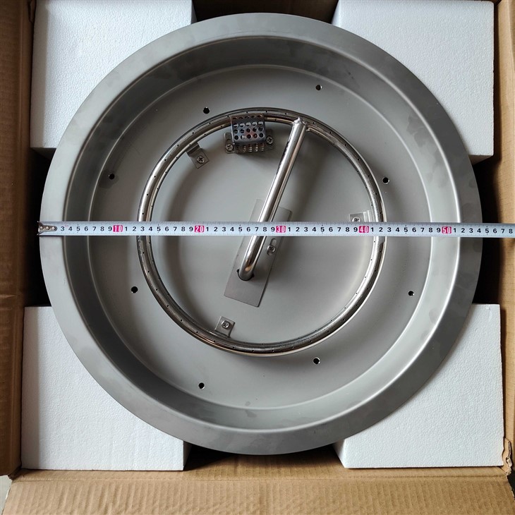 Round Gas Firepit Burner