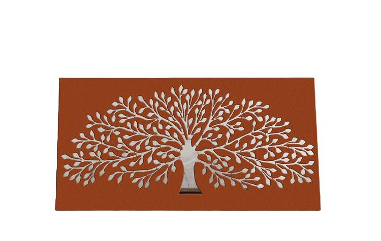 Zaslon zasebnosti Rust Metal