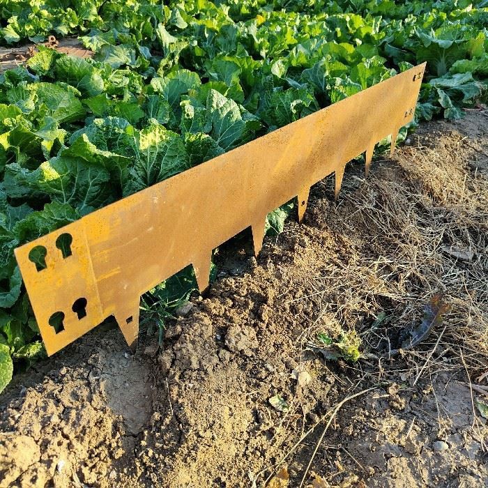 Rusty Corten Steel Garden Edging factory