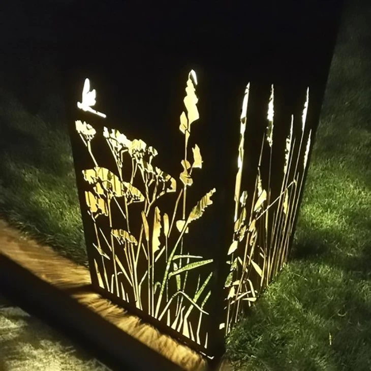 Rusty Steel Bollard Lighting suppliers