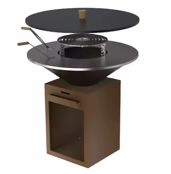 Miza za žar Corten Steel Fire Pit