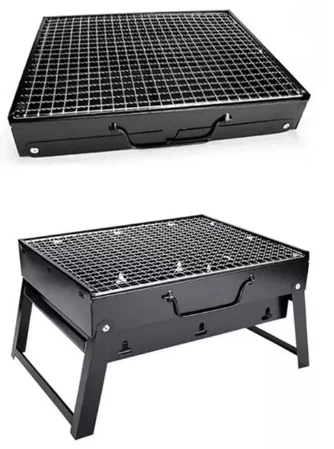 Moderno oblikovan zložljiv žar