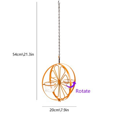 Orange Jelly Hramnice za kolibrije za na prostem