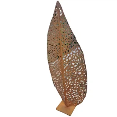 Zunanja dekoracija Skulptura listov