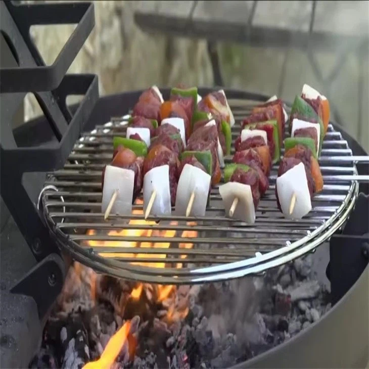 Wall Mounted Charcoal Folded BBQ Grill