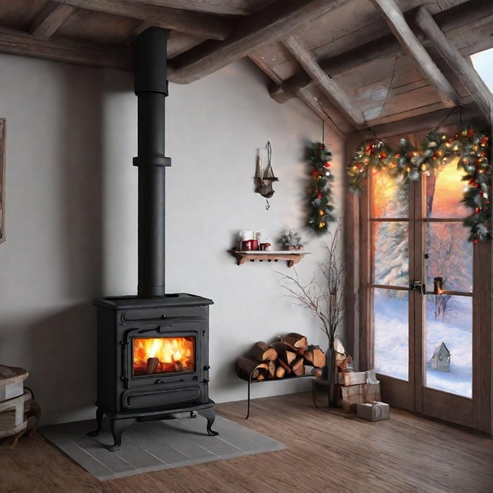 Worry Free, Smoke-free, Energy-saving Cast Iron Fireplace suppliers