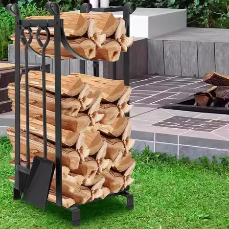 Corten Steel Storage Rack